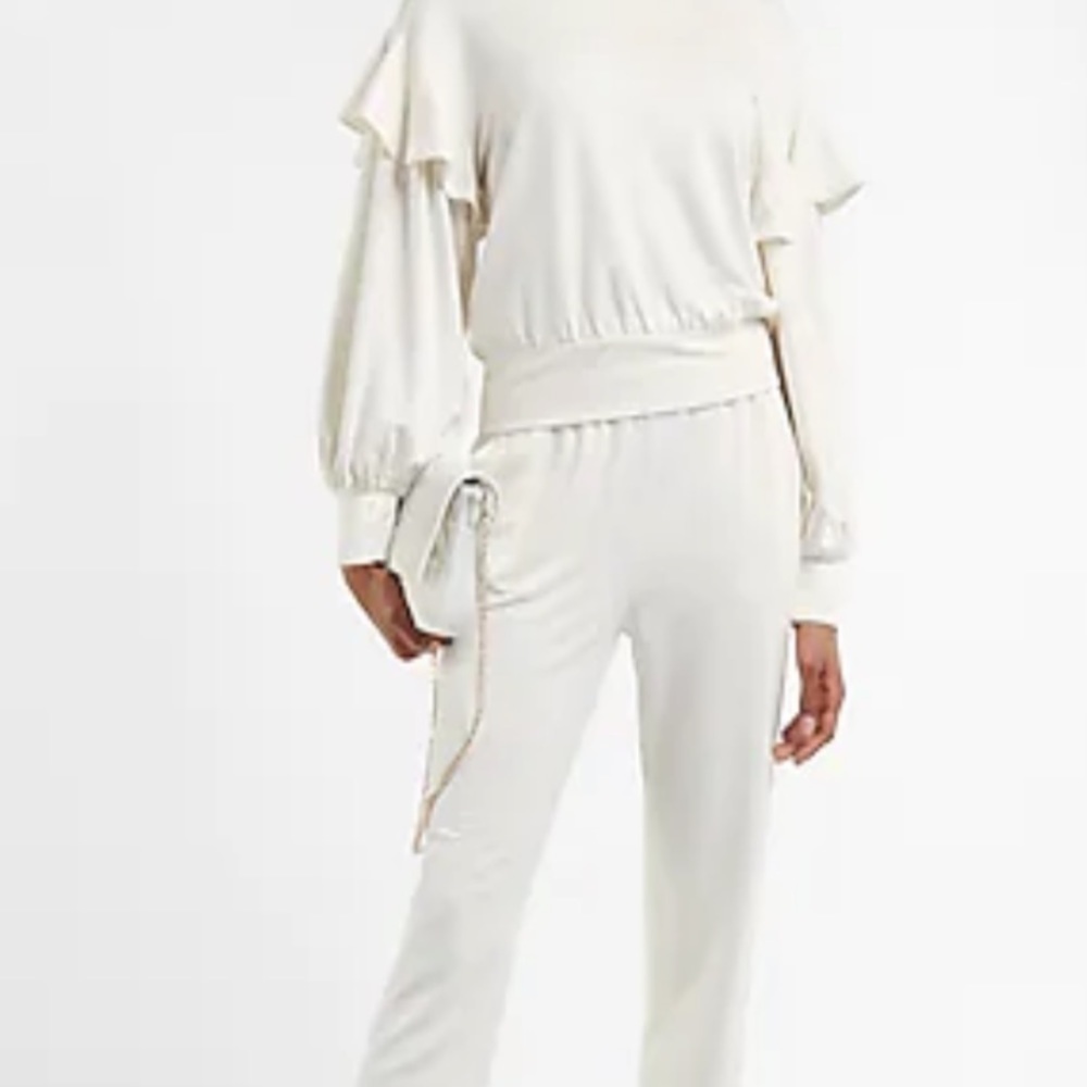 NWT Express Two Piece Lounge Sweatshirt and Pants Size S